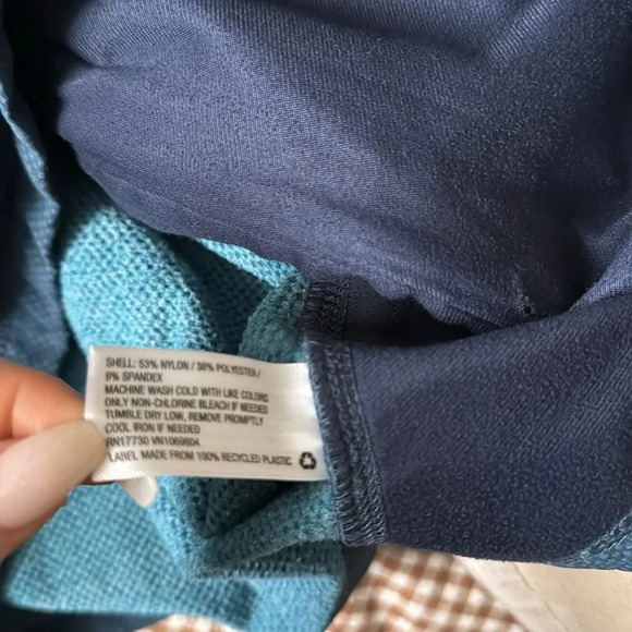 All in Motion | Men’s Soft Shell | Teal/Blue Hooded Jacket | size L - Picture 8 of 8